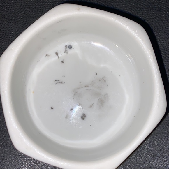 Vintage Porcelain Japanese vase with peonies & male eastern blue bird - Picture 6 of 8